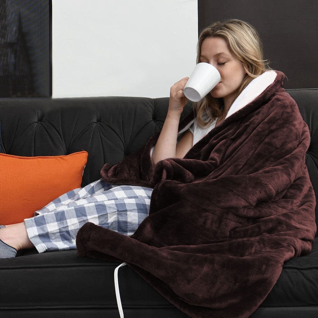 BowLift | Electric Heated Flannel Blanket - CozyHeat