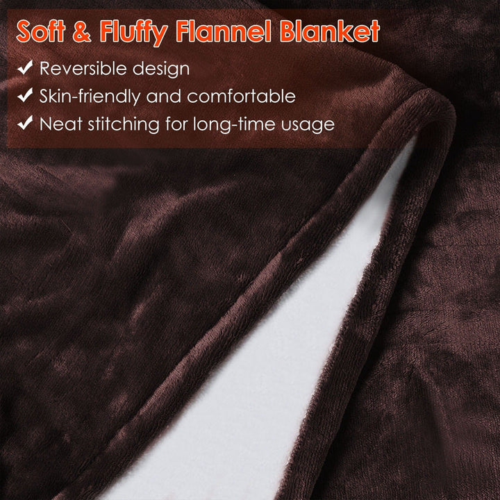 BowLift | Electric Heated Flannel Blanket - CozyHeat