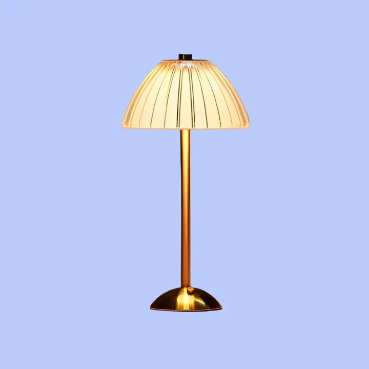 BowLift | Table Lamp with Crystal Shade and USB Charging