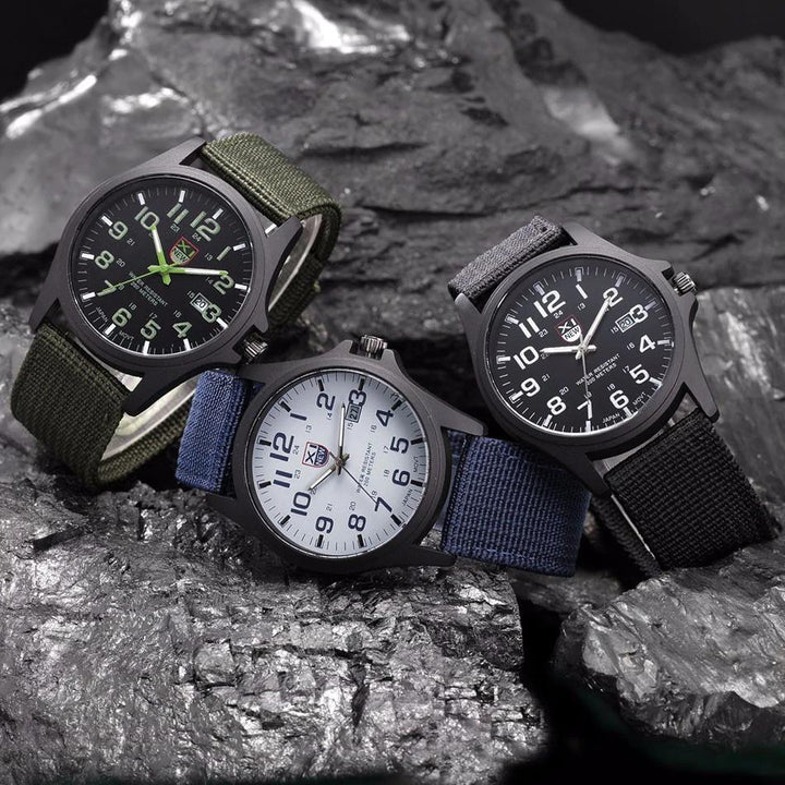BowLift | Military Style Waterproof Analog Wrist Watch