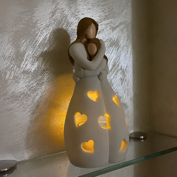 BowLift | Embracing Mother and Daughter Candle Holder - EternalBond