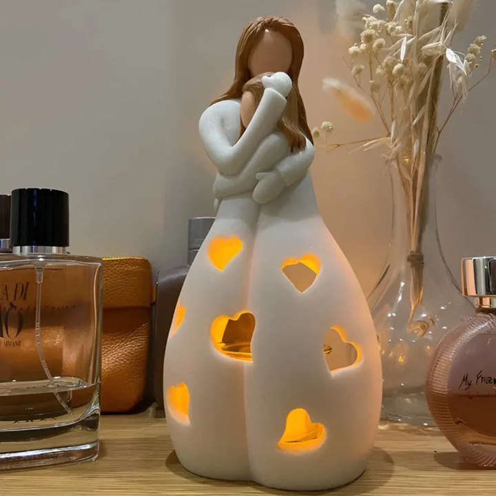 BowLift | Embracing Mother and Daughter Candle Holder - EternalBond