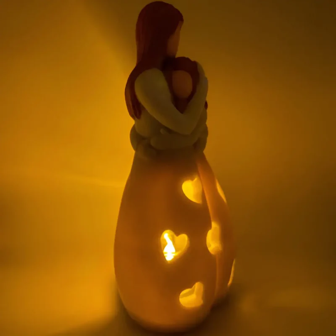 BowLift | Embracing Mother and Daughter Candle Holder - EternalBond