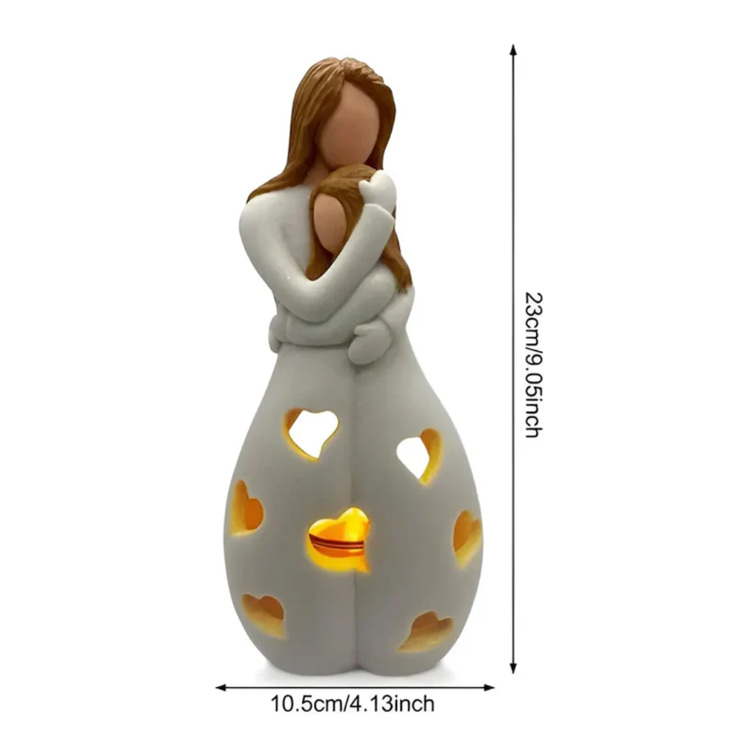 BowLift | Embracing Mother and Daughter Candle Holder - EternalBond
