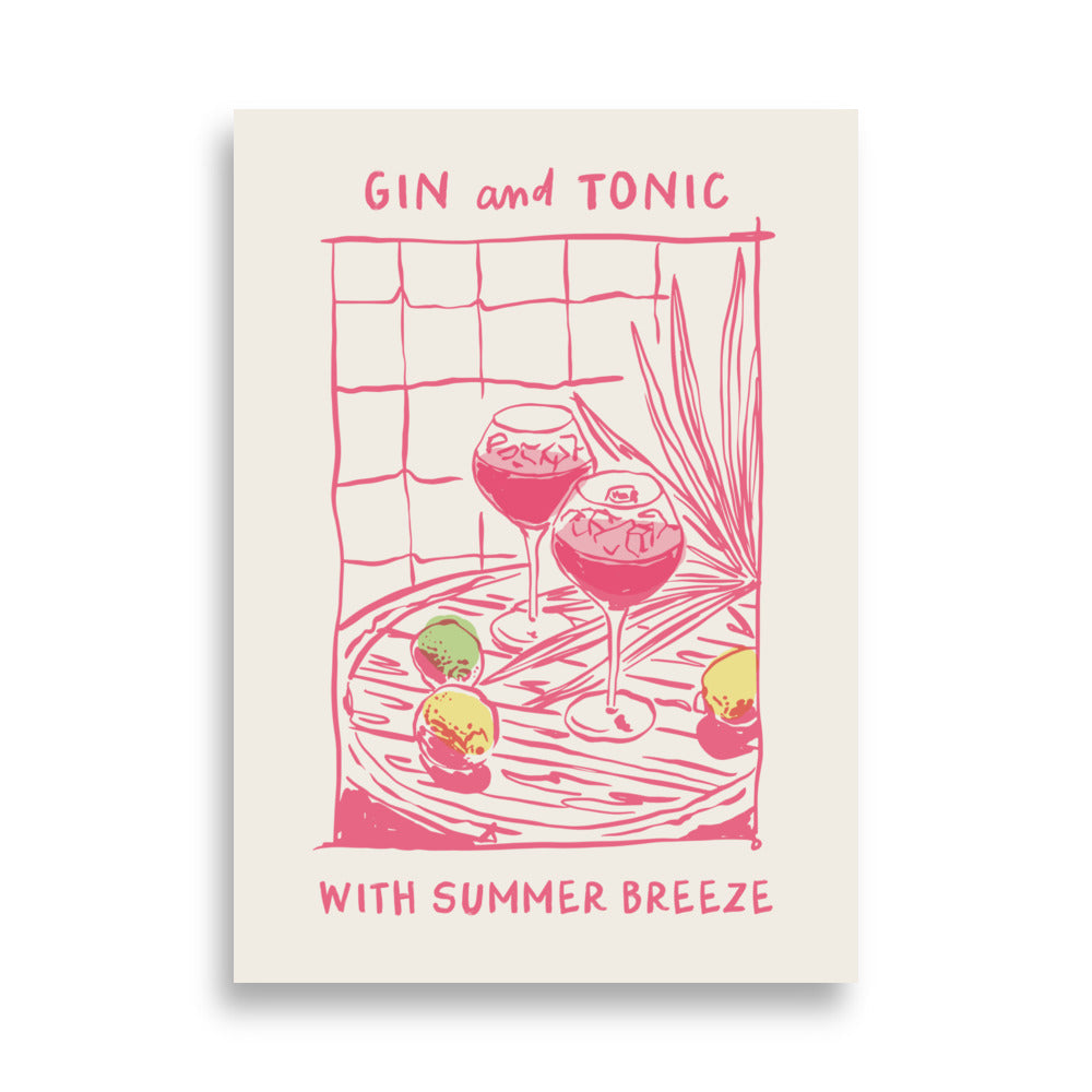 Gin and Tonic with Summer Breeze | Bowlift