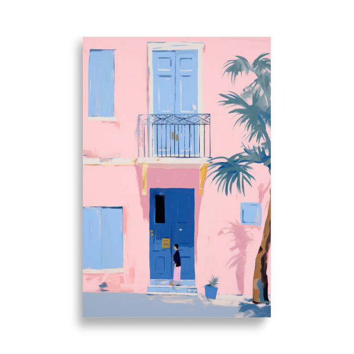 House with Blue Door | Bowlift