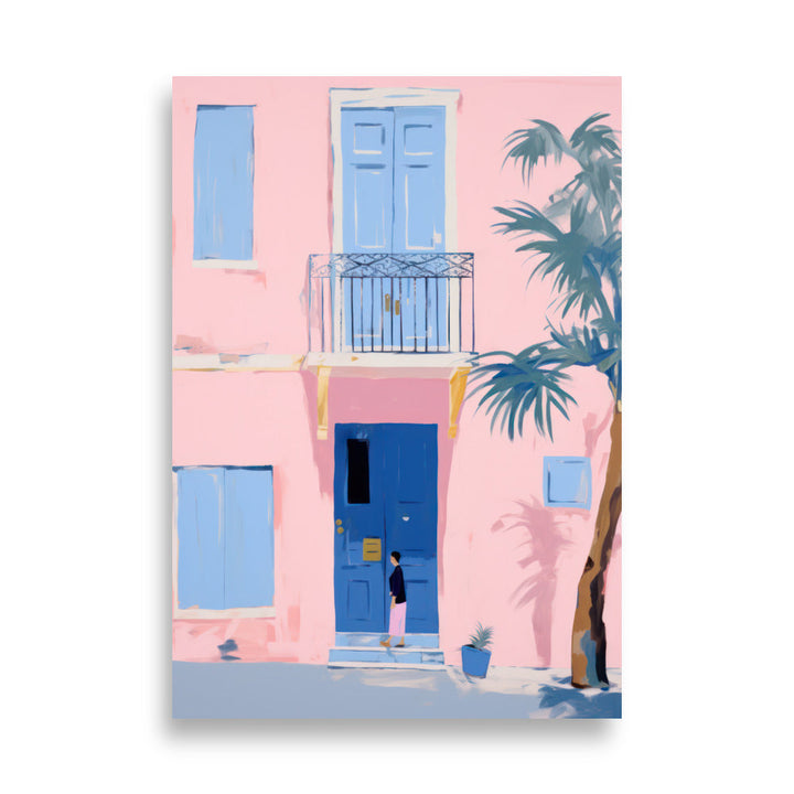 House with Blue Door | Bowlift