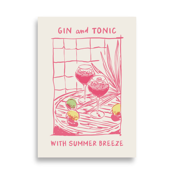 Gin and Tonic with Summer Breeze | Bowlift