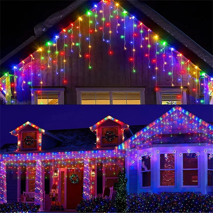 EclatFestif Outdoor lighting - Enchanting LED curtain lighting for outdoors | Bowlift