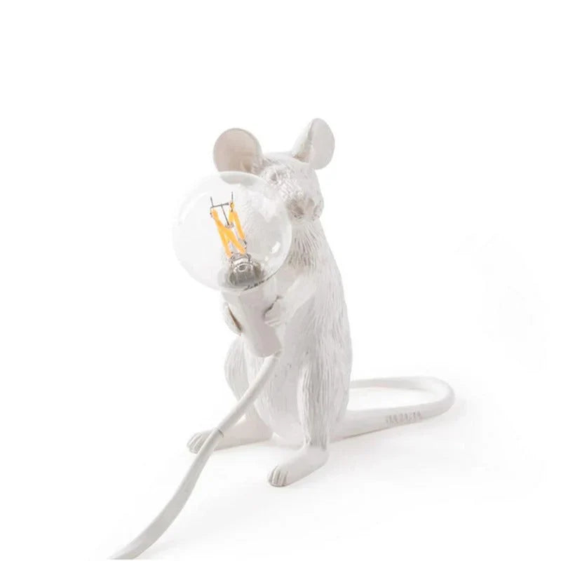Playful Mouse-Shaped LED Lamp Bowlift