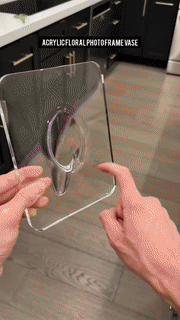 BowLift | Acrylic Floral Photo Frame Vase