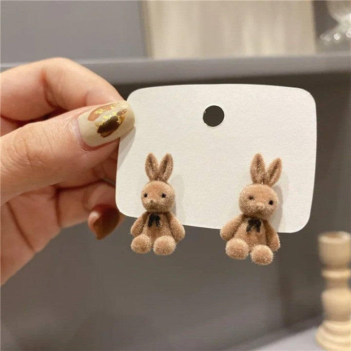 BowLift | Happy Bear Plush Bear Earrings