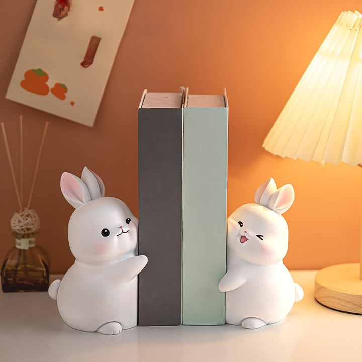 BunnyBookends – Playful Bookends in Bunny Style Bowlift