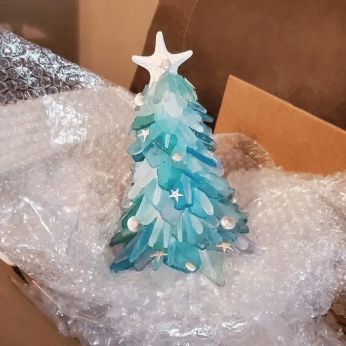 BowLift | TreeGlow – The handcrafted sea glass Christmas miracle