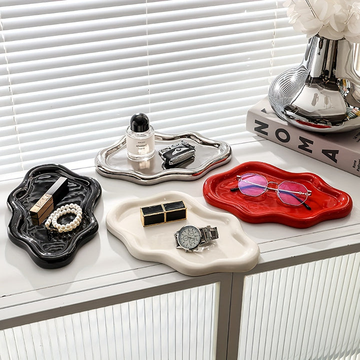 CloudDish - Elegant Cloud-Shaped Jewelry Organizer Bowlift
