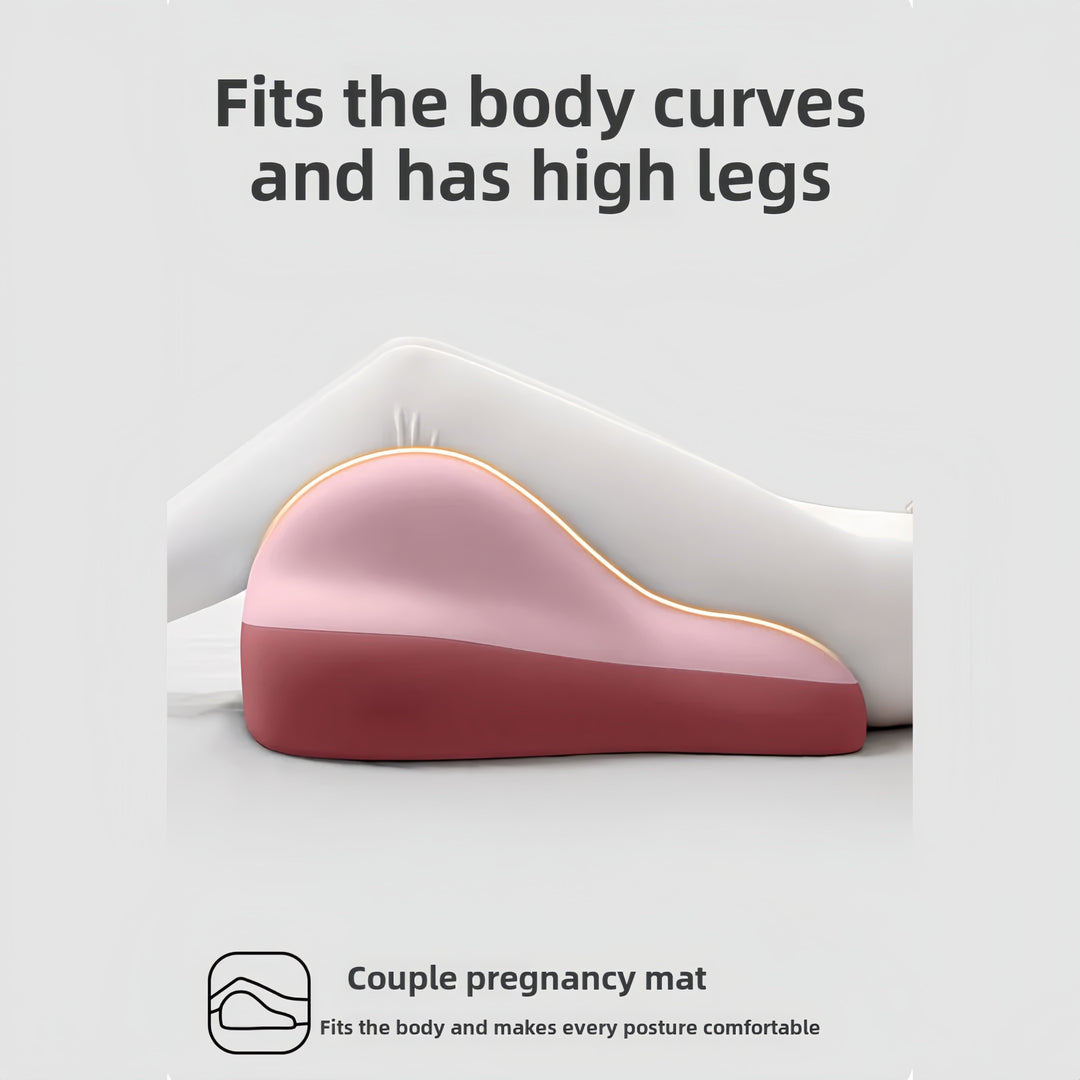Button-Activated Intimate Support Pillow for Couples