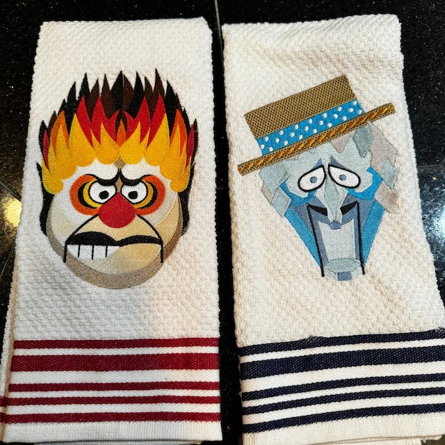 BowLift | Heat Miser Snow Miser Christmas Towel