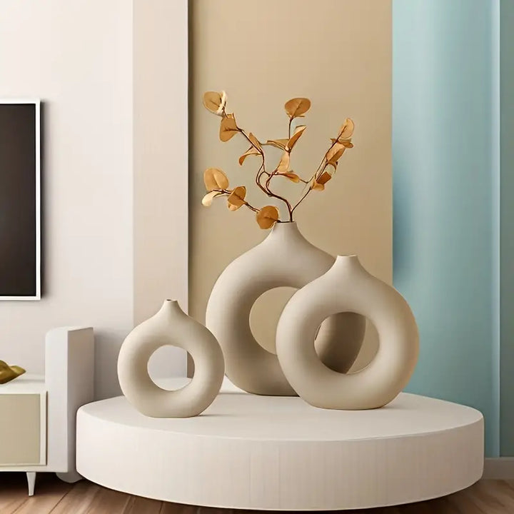 BowLift | TranquilGlass - Elegant Vase for a Serene Interior