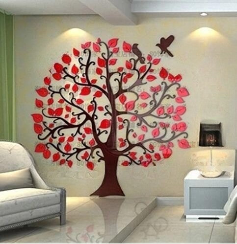 BowLift | Modern Home 3d Three-Dimensional Tree Wall Stickers