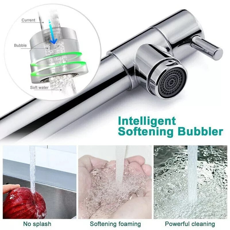 BowLift | Pull-Out Kitchen Faucet with 360° Rotating Spout and Dual Mode Sprayer