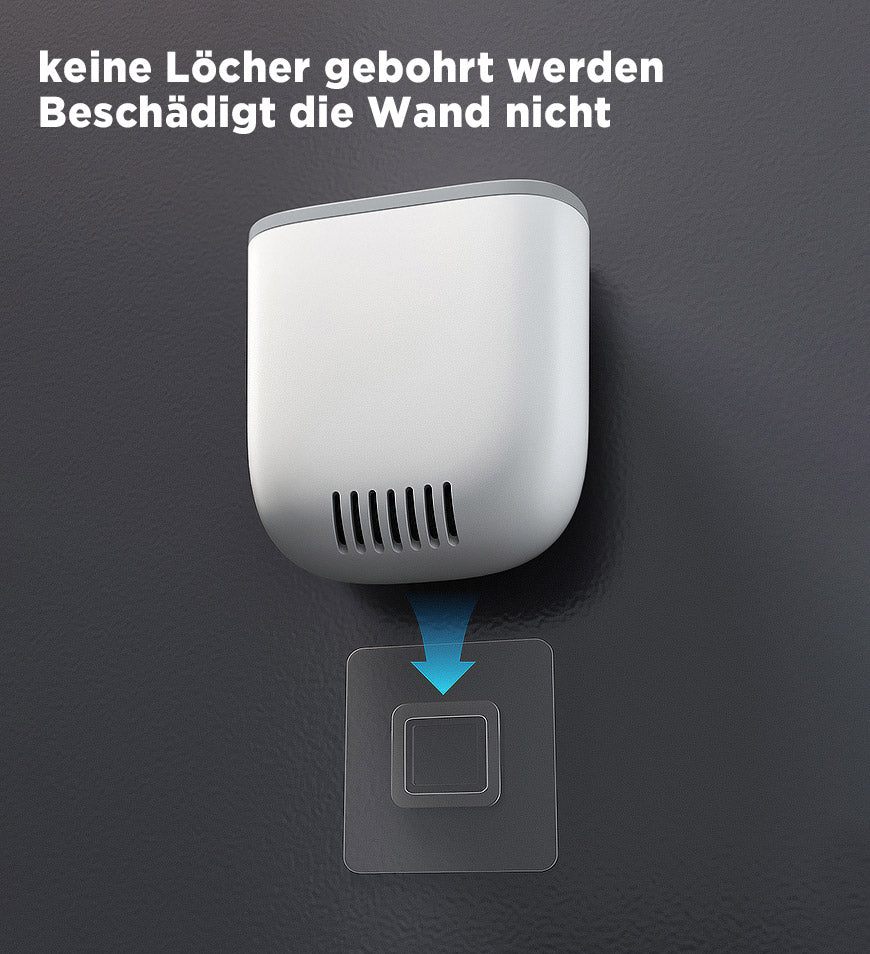 SiliClean – Antibacterial Wall Toilet Brush with Silicone Bowlift