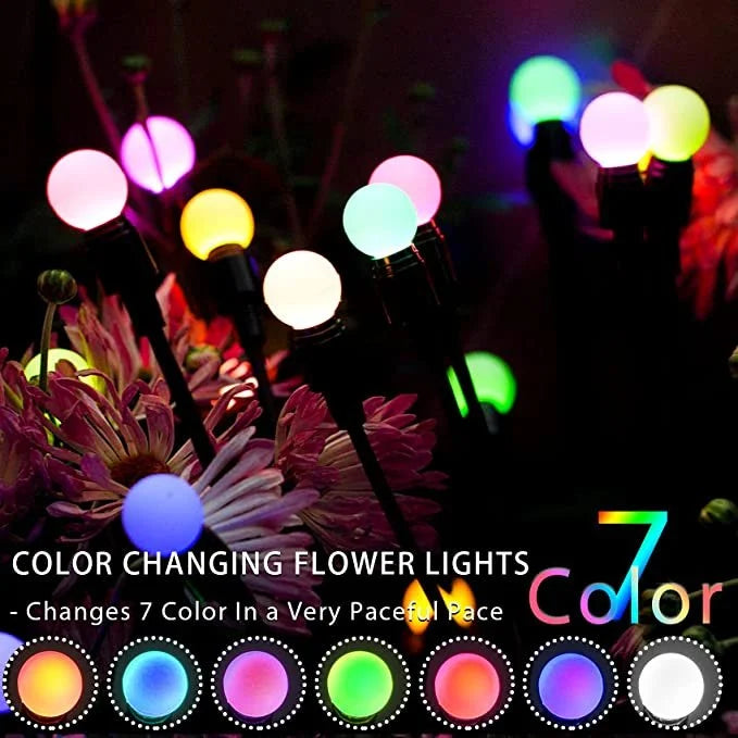 Solar-powered firefly garden light | Bowlift