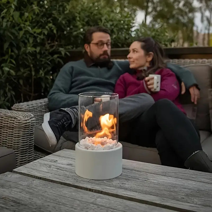 BowLift | Portable fire bowl for a cozy atmosphere | Elegant & modern table fire bowl - Shakti