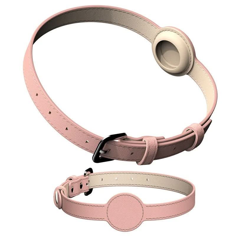 BowLift | EDOUARD – Elegant dog collar with AirTag holder & weatherproof design