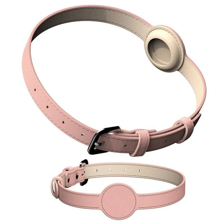 BowLift | EDOUARD – Elegant dog collar with AirTag holder & weatherproof design
