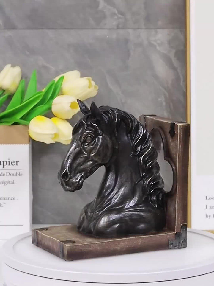 HorseHead - Stylish Bookend in Animal Shape Bowlift