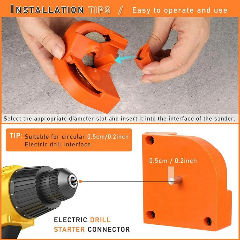 Multifunctional drill sharpener | Instant restoration of drill bits | Bowlift