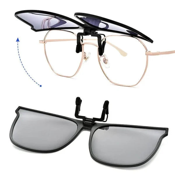 OogZeker Clip Sunglasses – Lightweight polarized UV400 clip-ons for glasses wearers | Bowlift