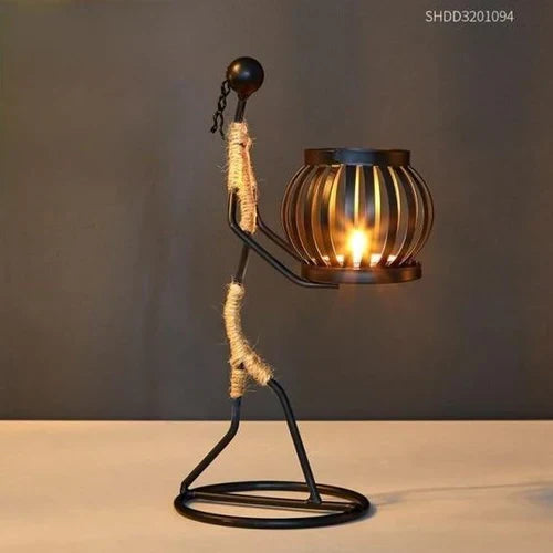 Retro Elegant Candle Holder for Interior Bowlift