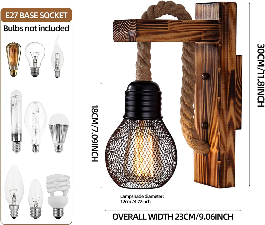 BowLift | Sail Industrial Wall Lamp