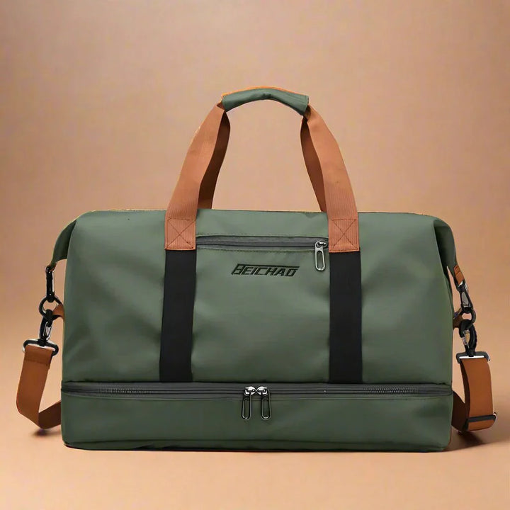 BowLift | STRIDEGEAR – Waterproof Duffel Bag with Shoe Compartment & Dry-Wet Separation