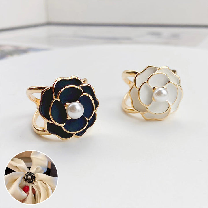 Camellia Scarf Buckle Bowlift