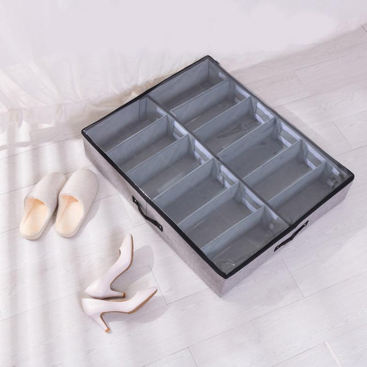 BowLift | Foldable Shoe Box Organizer and Shoe Storage
