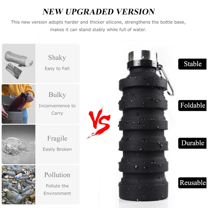 BowLift | Foldable Shockproof Water Bottle