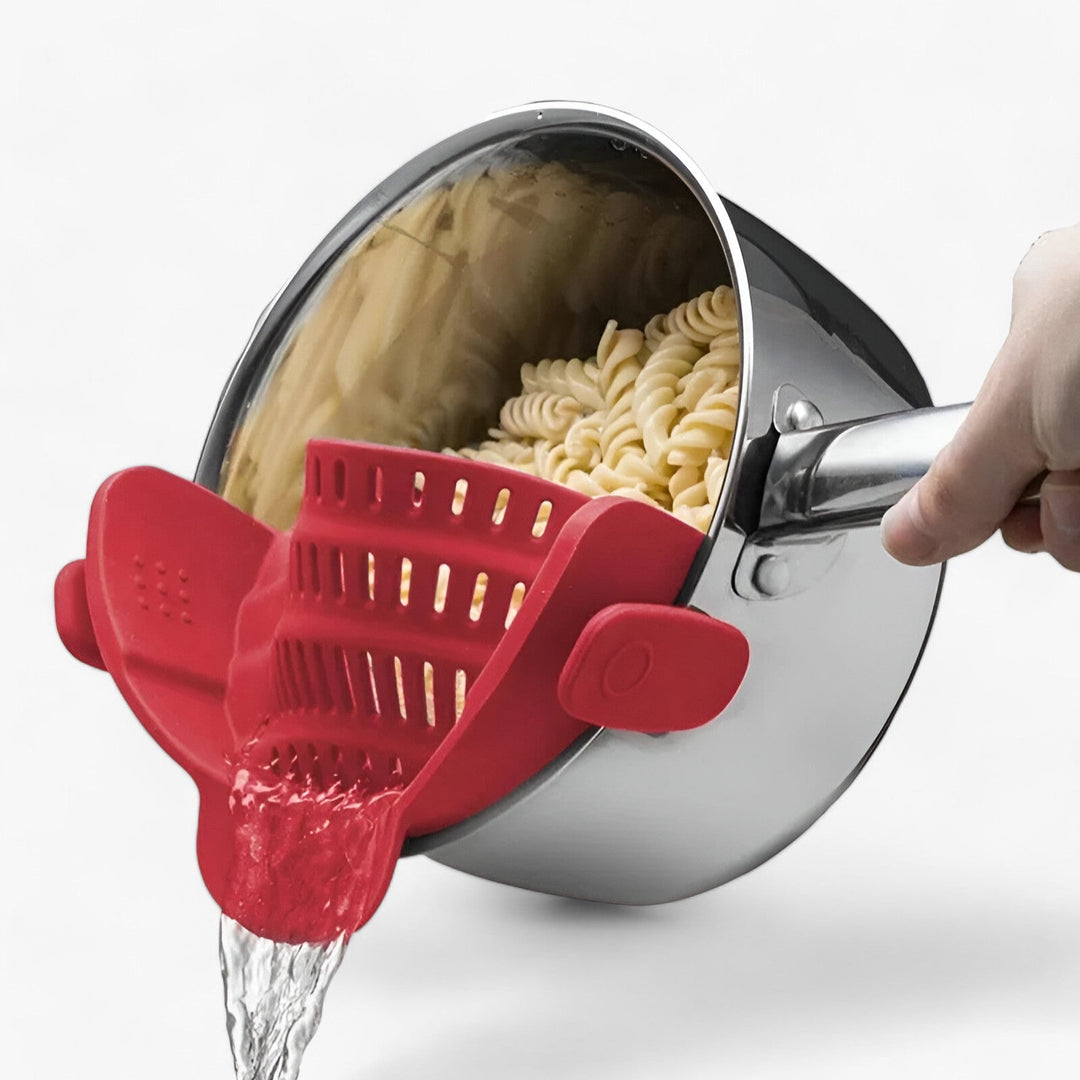 BowLift | Foldable Silicone Kitchen Strainer – FlexiStrain