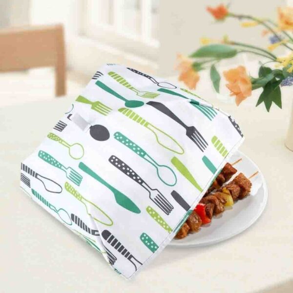 Folding Food Cover Thermal Insulation Aluminum Foil - 2 Pcs Of Set Bowlift