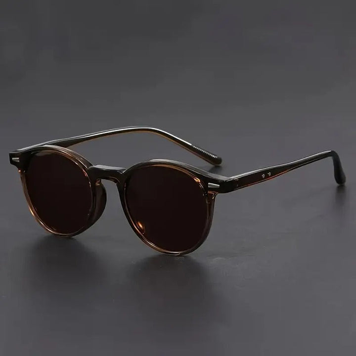 BowLift | Men's Sunglasses RetroView – Round Tortoiseshell Glasses with Lightweight Frame