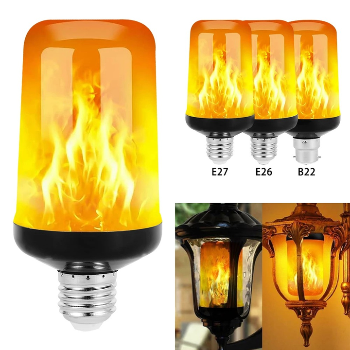 LED Party Lamp with 4 Fire Modes Bowlift