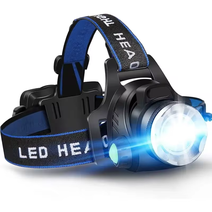 Rechargeable Waterproof LED Headlamp Bowlift