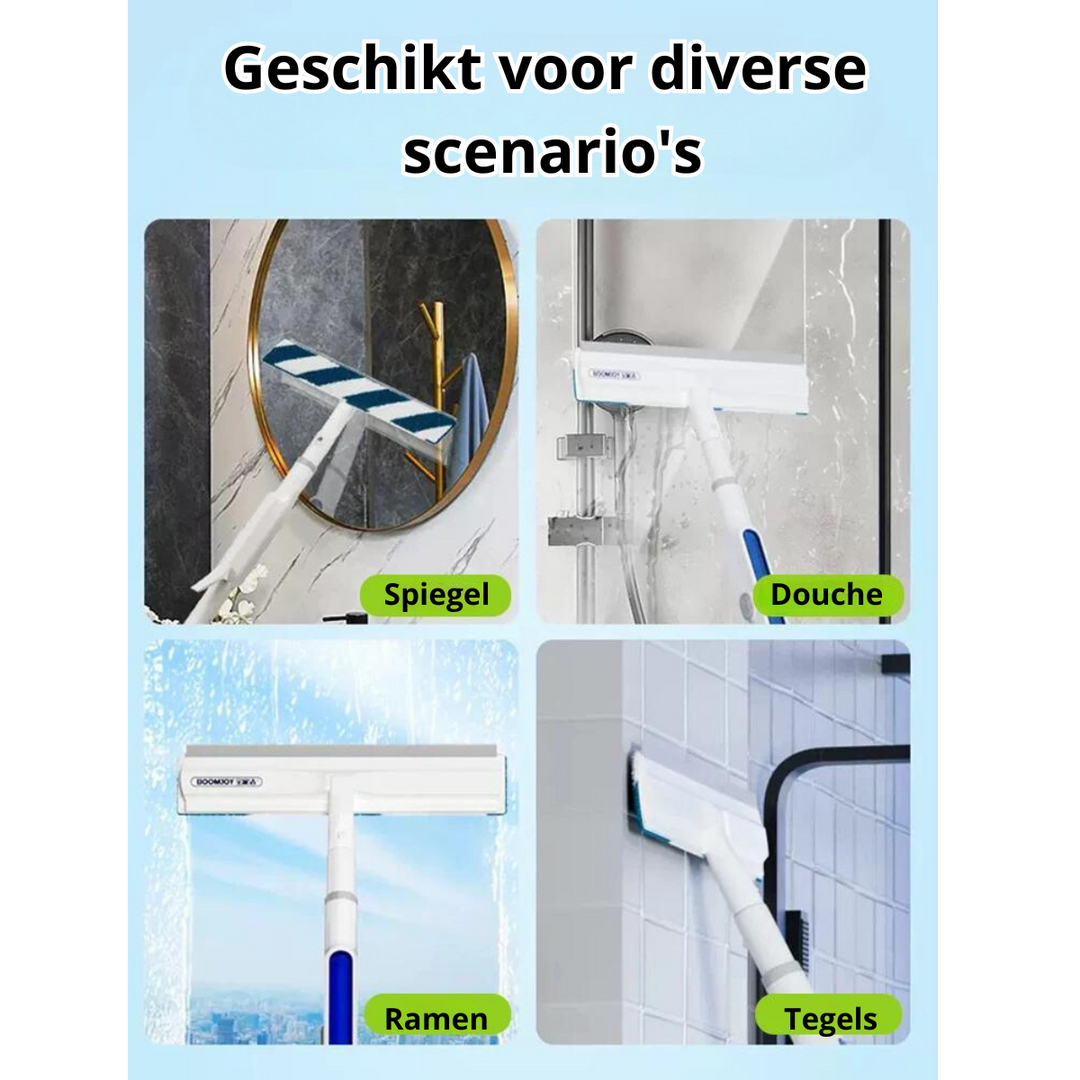 BowLift | Functional 3-in-1 Window Squeegee - ClearView