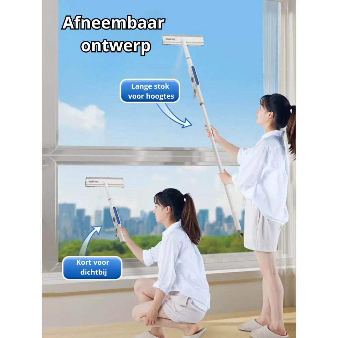 BowLift | Functional 3-in-1 Window Squeegee - ClearView