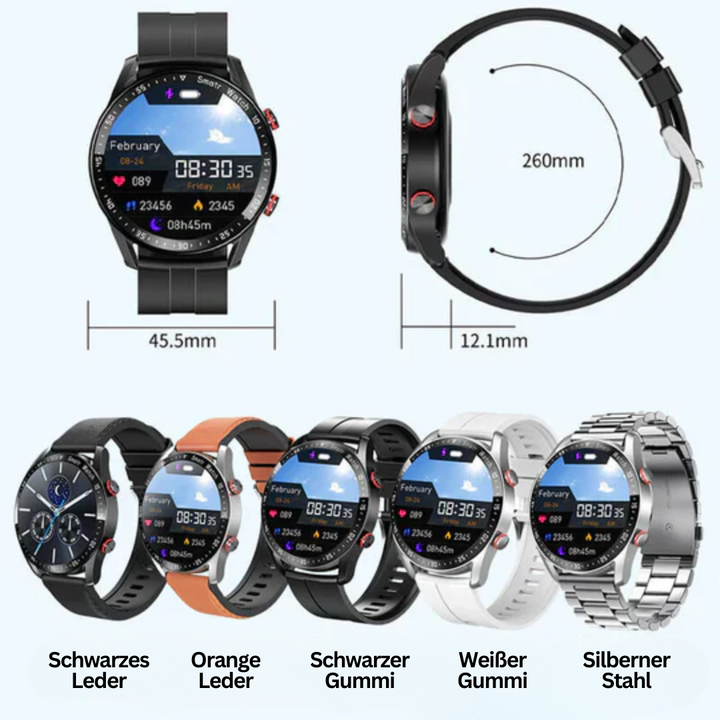 BowLift | Multifunctional Smartwatch - HealthSync Pro