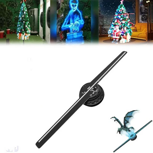 3D Hologram LED Fan Projector | Bowlift