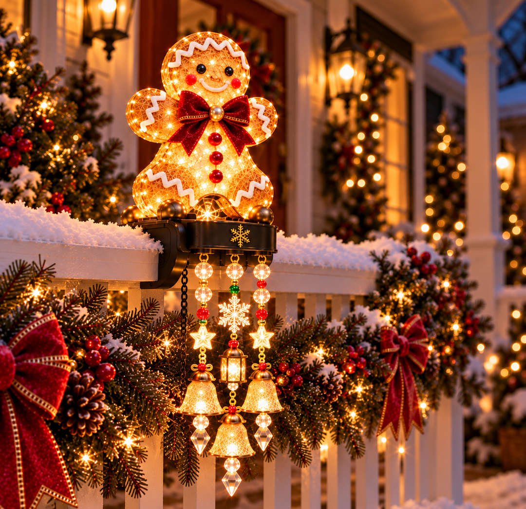 BowLift | Glowing Christmas Railing Decoration