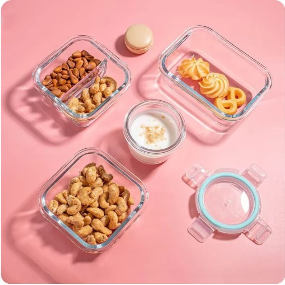 BowLift | GlassGuard Bento Lunchbox – Borosilicate Glass