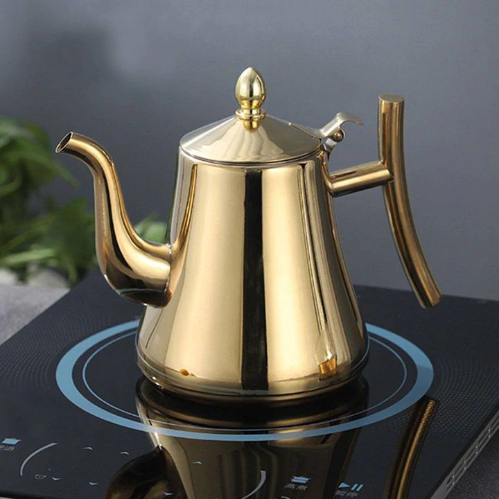 BowLift | Induction Kettle of Stainless Steel with Filter - AquaSteel
